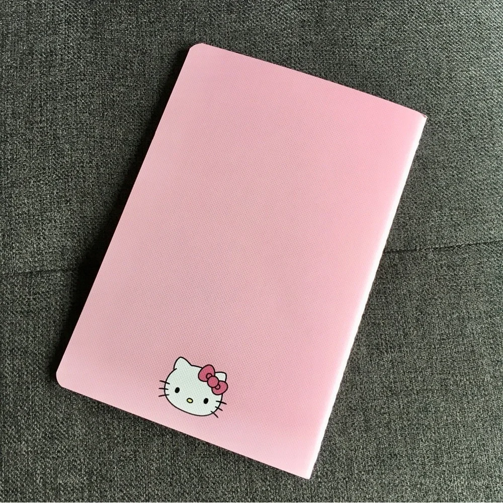 Hello Kitty “STAY CUTE” Notebook, Pink, 80 lined pages